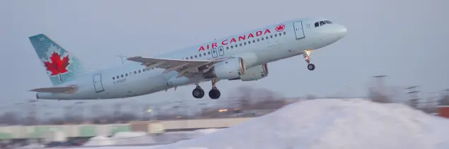 Air Canada Airplane A320_winter_635