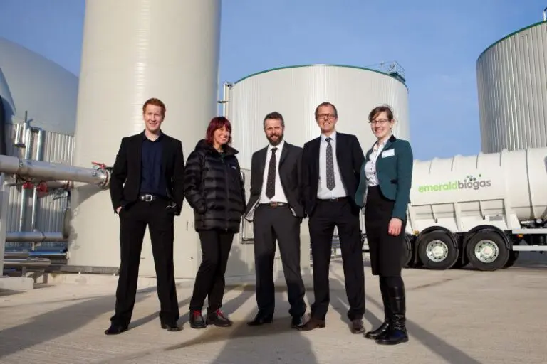 £8 million food waste to energy plant officially opens in UK