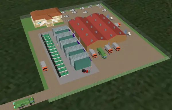 3D Models in Waste Managenent Plant Design