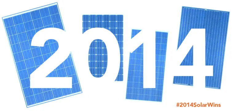 Solar Wins in 2014