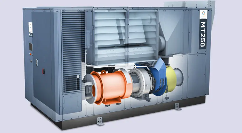 Small range gas turbines