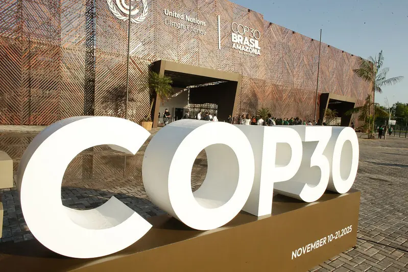 COP30 venue in Belem, Brazil, where circular waste infrastructure was discussed