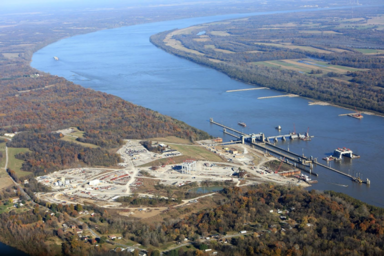 Olmsted Locks and Dam in Illinois, a candidate for hydropower generation